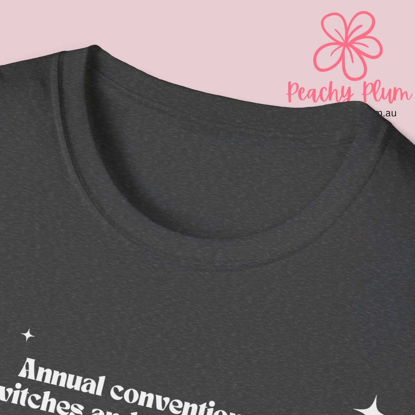 Annual convention of witches and wild women, for more details please scry. Unisex Softstyle T-Shirt