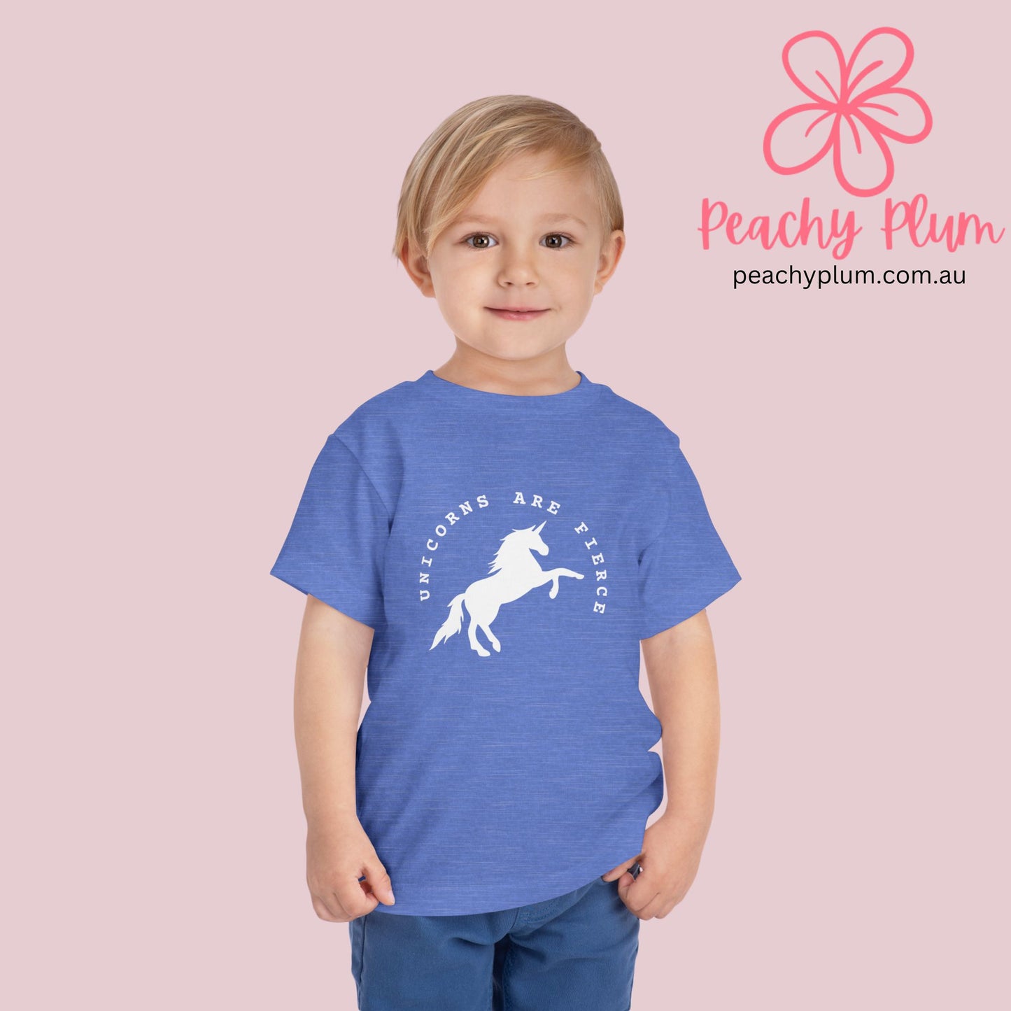 Copy of  Toddler Unicorns are fierce Short Sleeve Tee