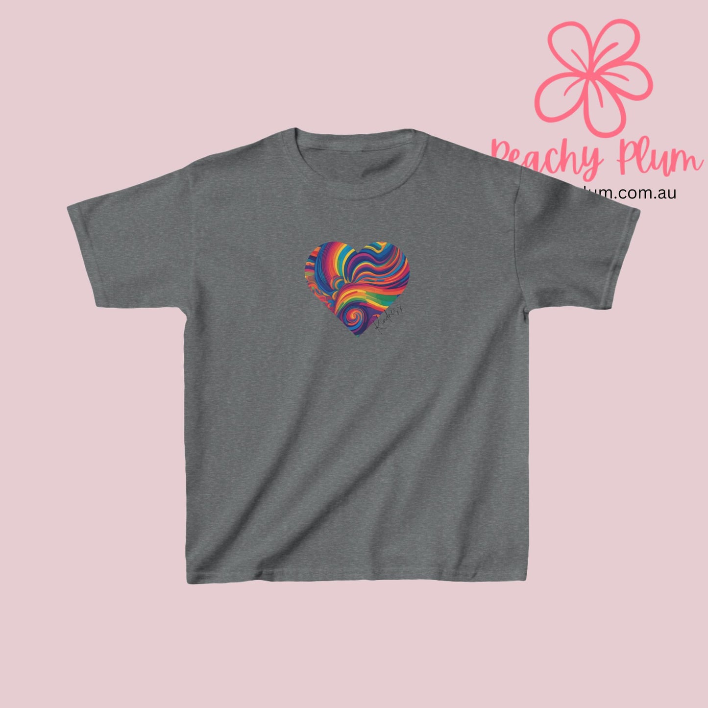 Kindness Heart Kids Heavy Cotton™ Tee