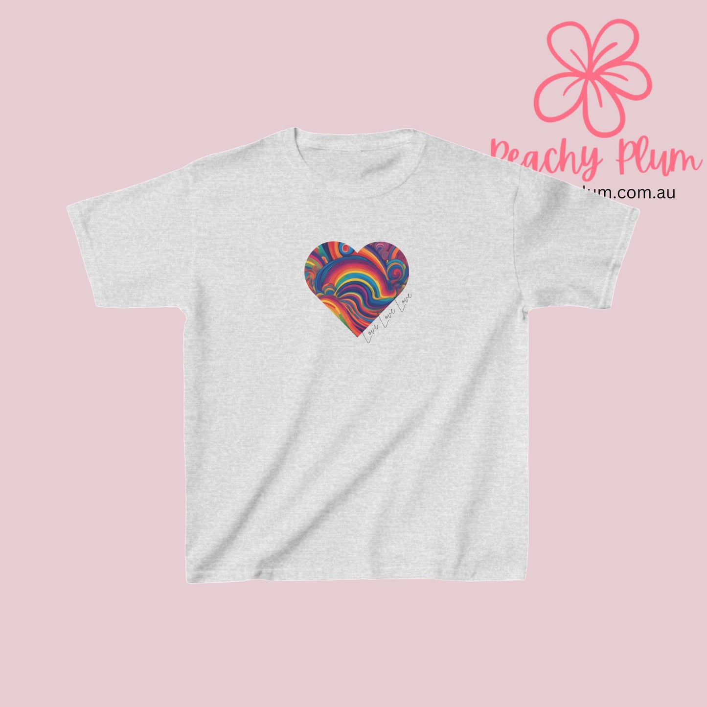 Love Love Love Kids Heavy Cotton™ Tee