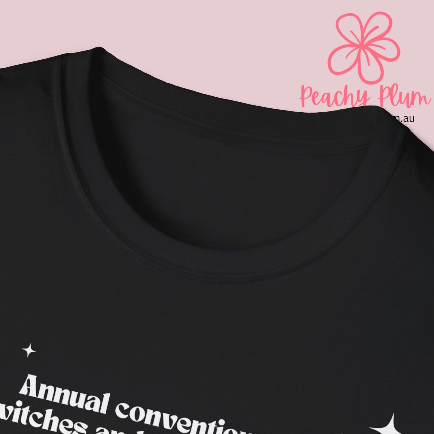 Annual convention of witches and wild women, for more details please scry. Unisex Softstyle T-Shirt