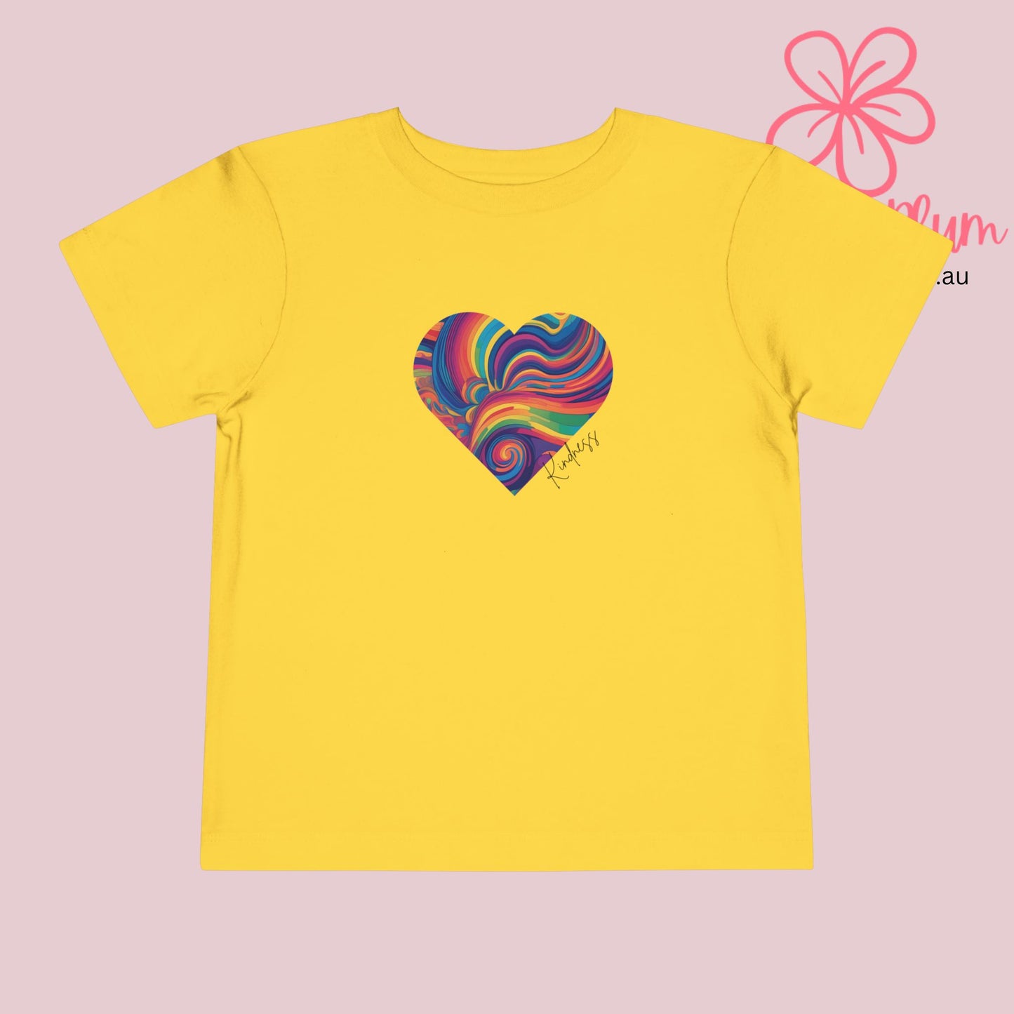 Toddler Kindness Heart Short Sleeve Tee