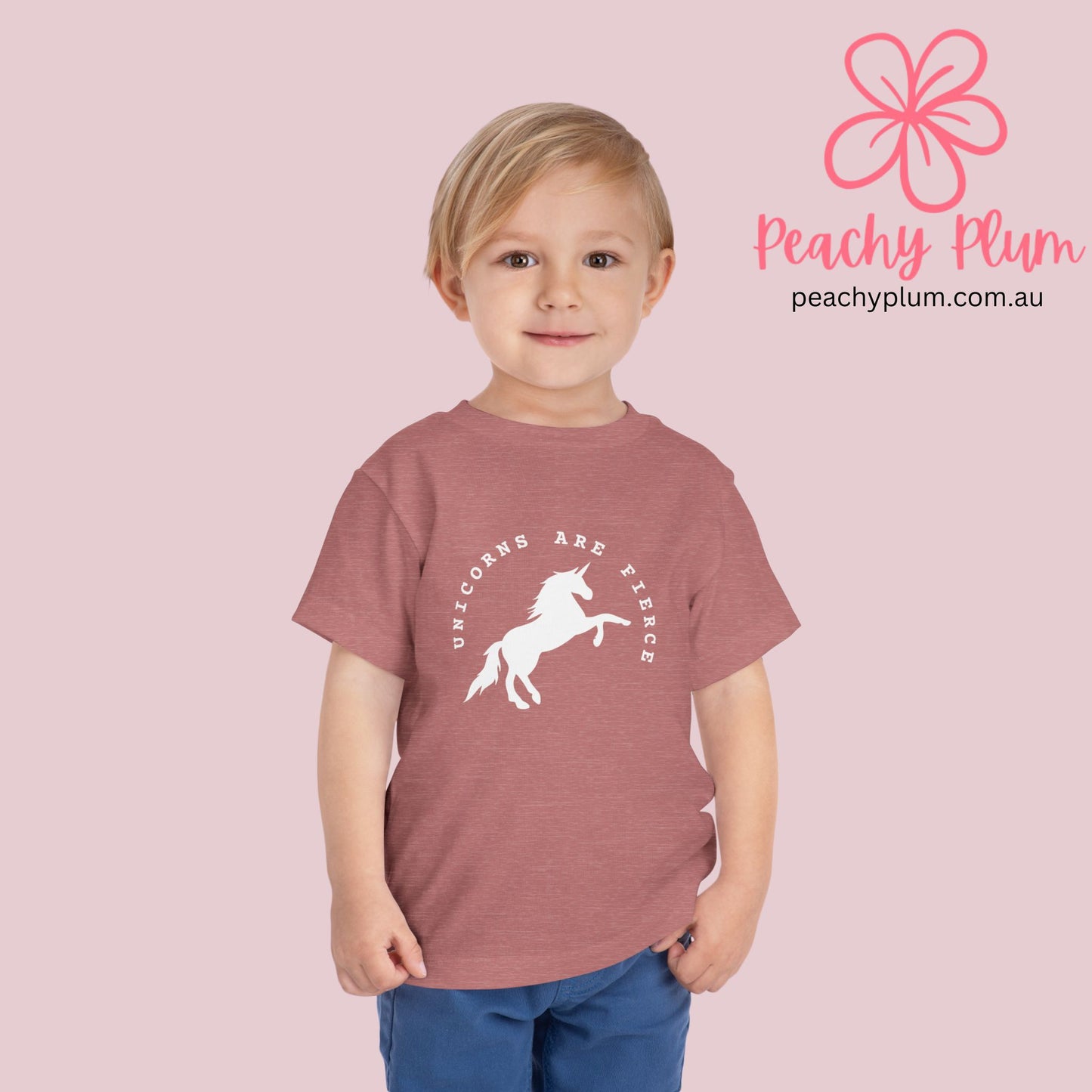 Copy of  Toddler Unicorns are fierce Short Sleeve Tee