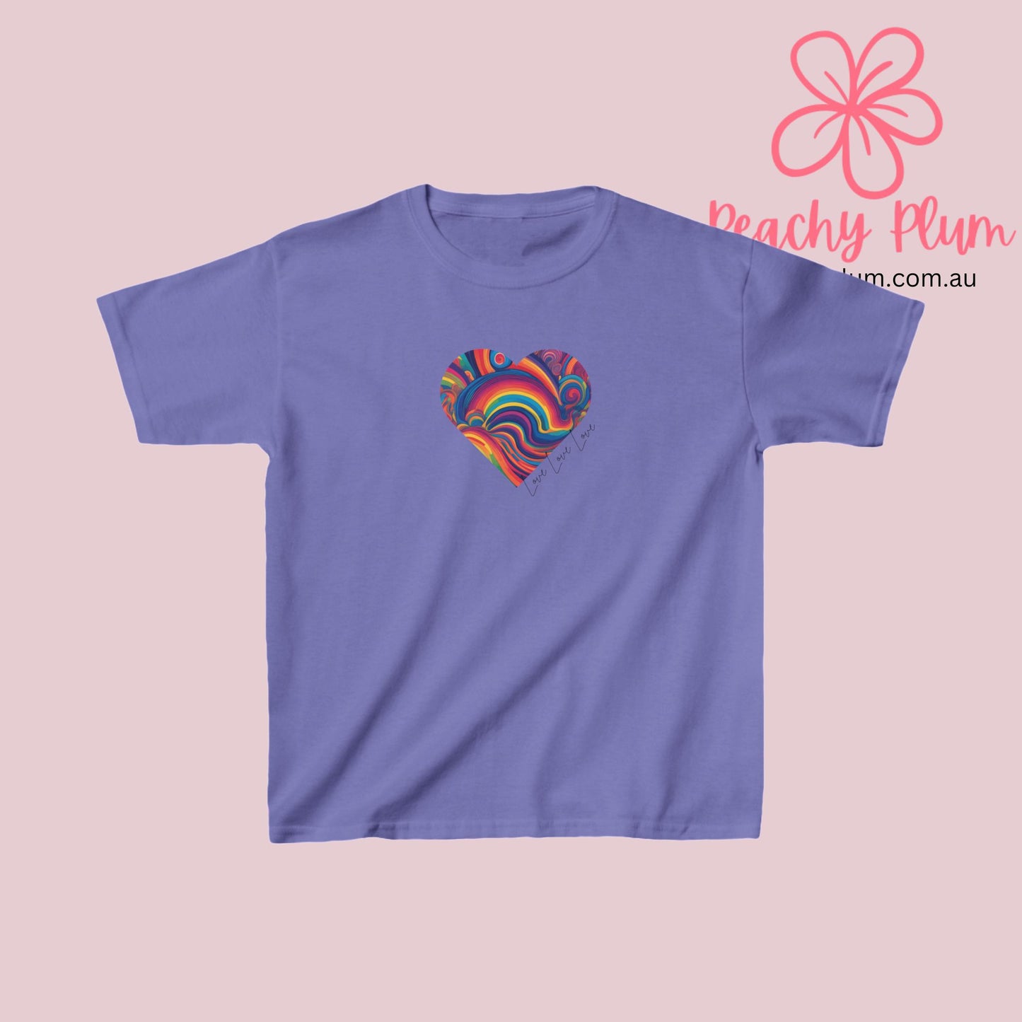 Love Love Love Kids Heavy Cotton™ Tee