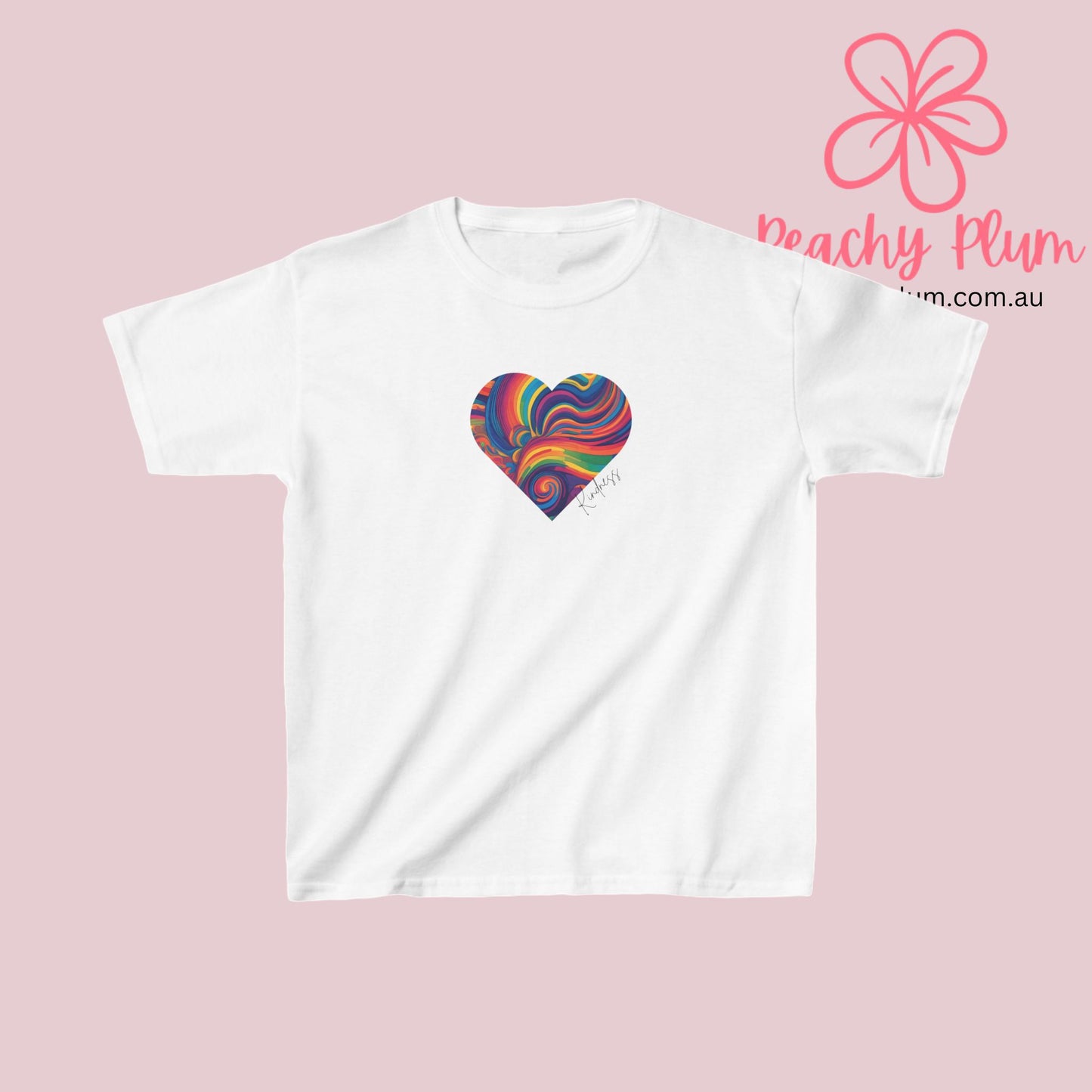 Kindness Heart Kids Heavy Cotton™ Tee