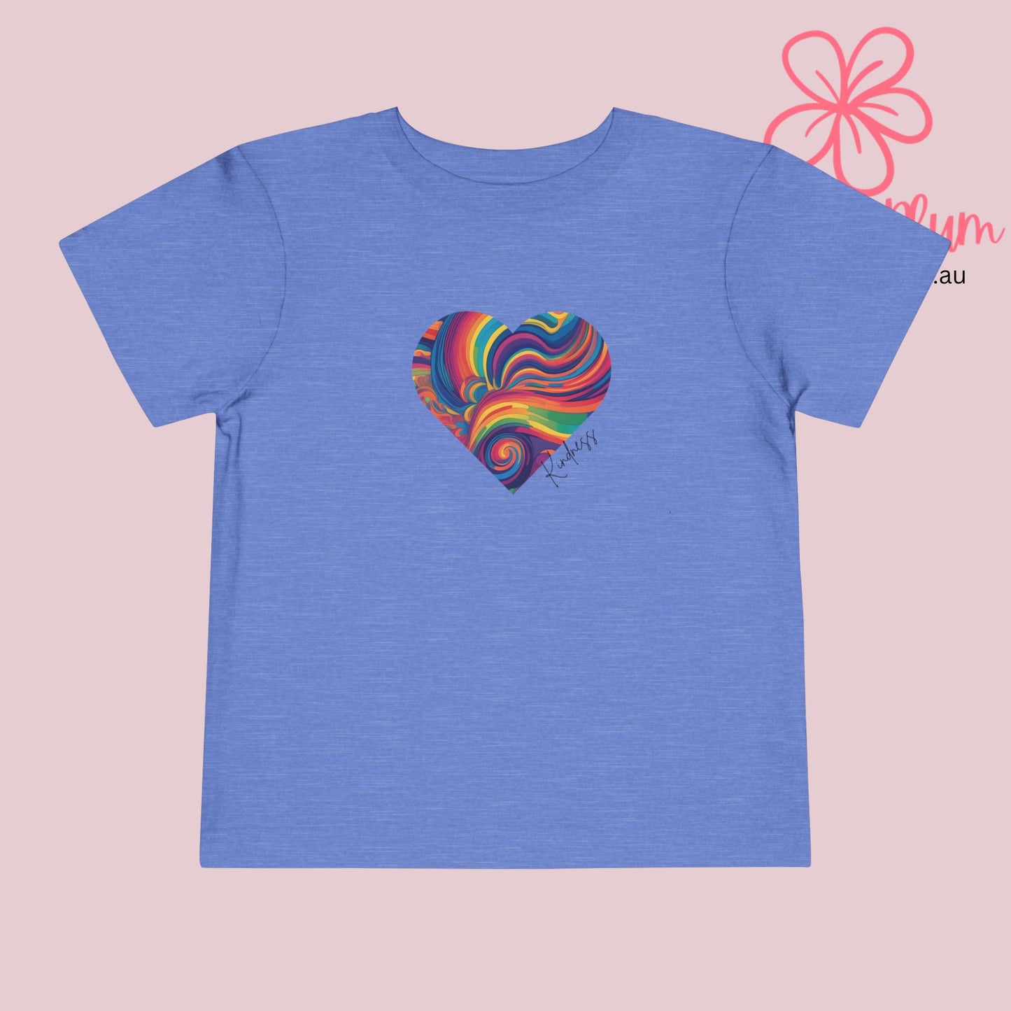 Toddler Kindness Heart Short Sleeve Tee