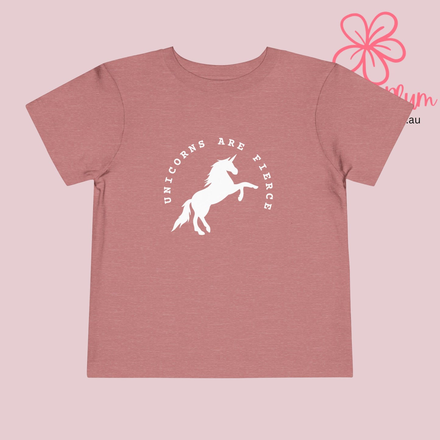 Copy of  Toddler Unicorns are fierce Short Sleeve Tee