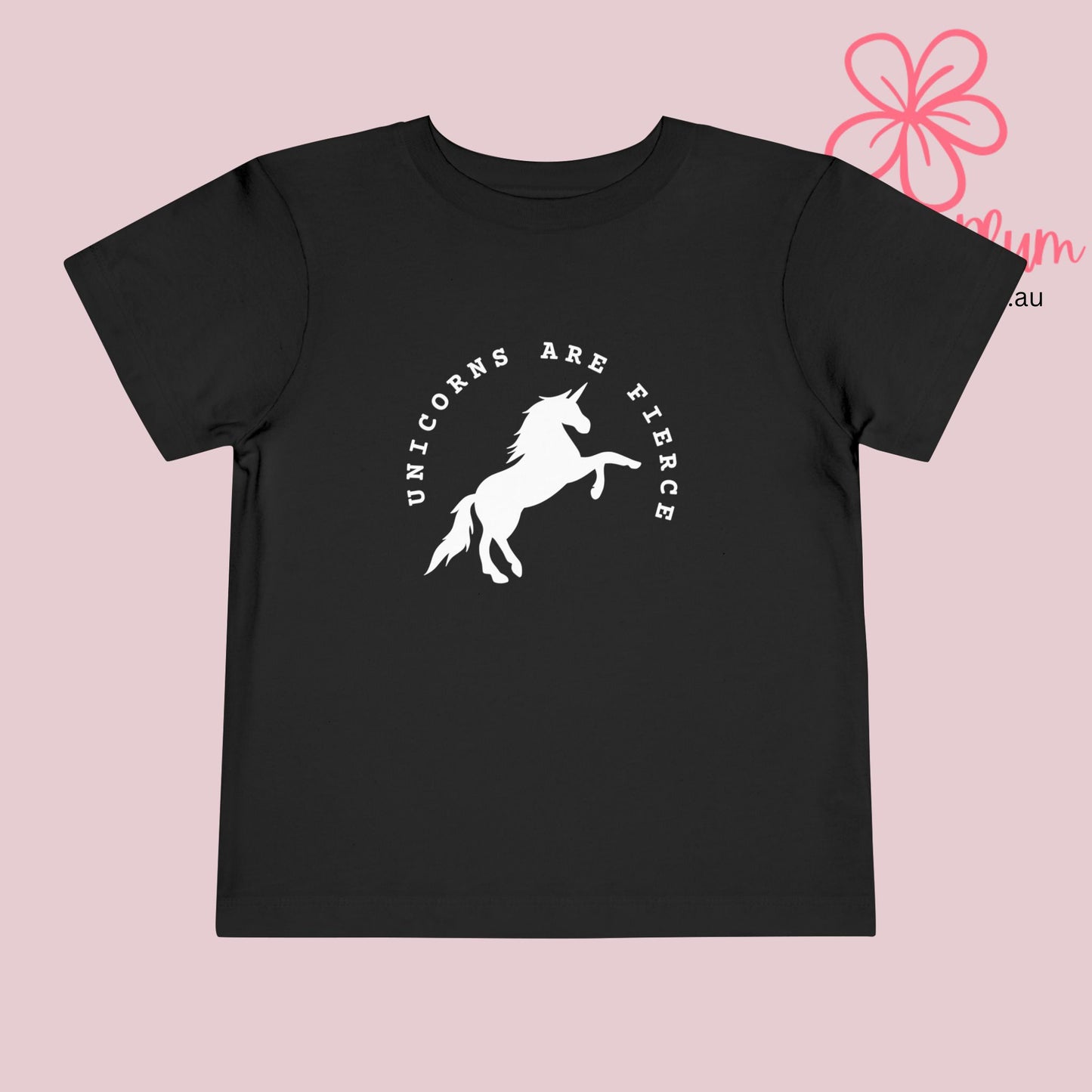 Copy of  Toddler Unicorns are fierce Short Sleeve Tee