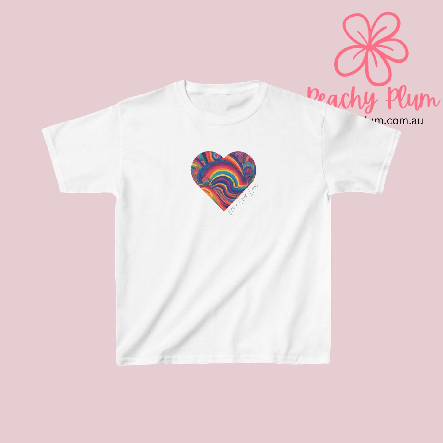 Love Love Love Kids Heavy Cotton™ Tee