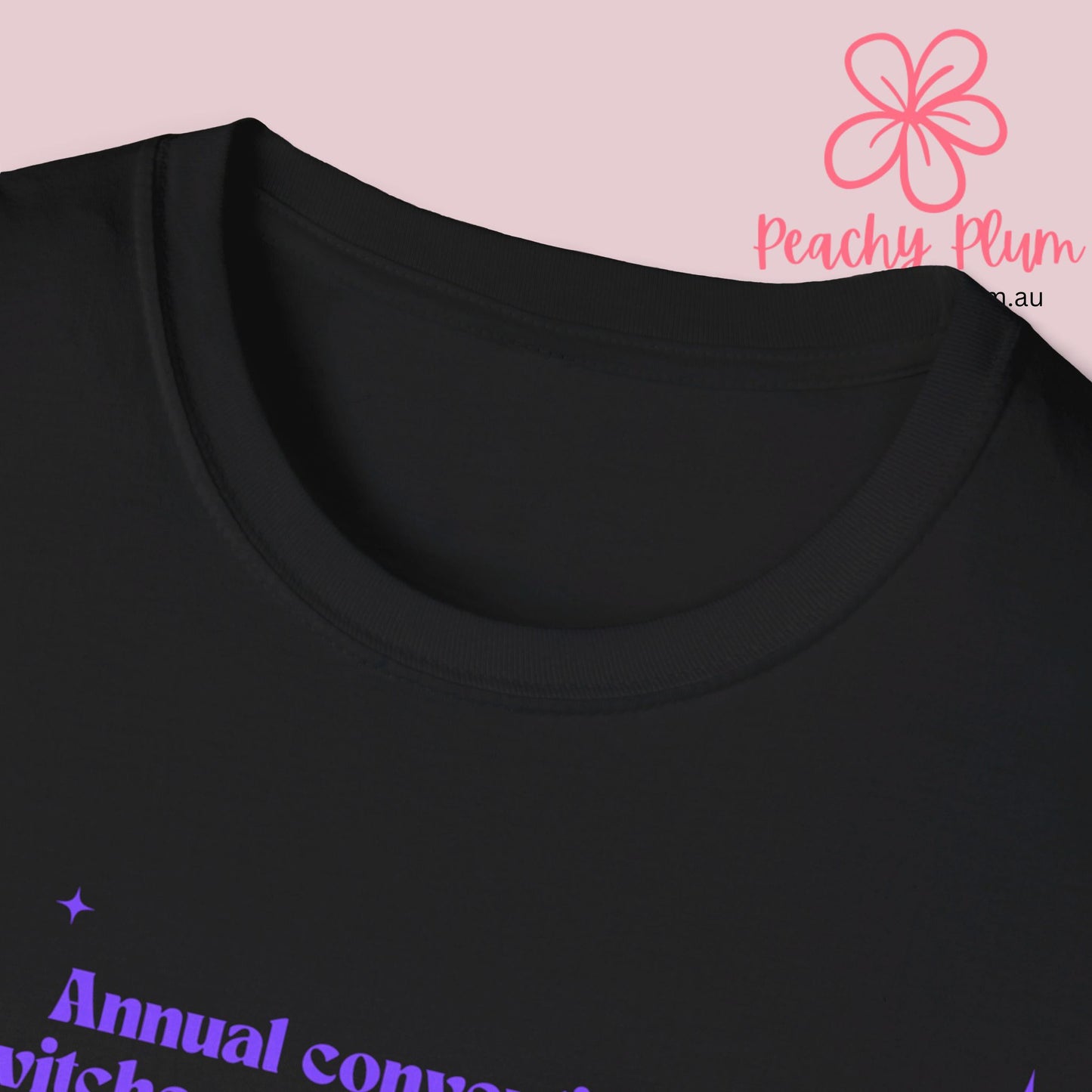 Annual convention of witches and wild women, for more details please scry. Unisex Softstyle T-Shirt